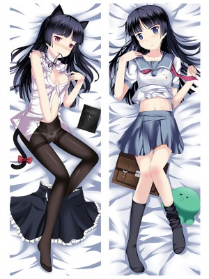 New Anime Oreimo Dakimakura Ruri Gokou Kuroneko Anime Hugging Body Pillows Case Cover