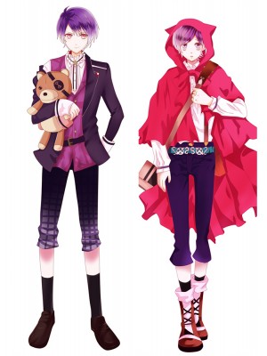 Diabolik Lovers Kanato Sakamaki Anime Dakimakura Pillow Cover