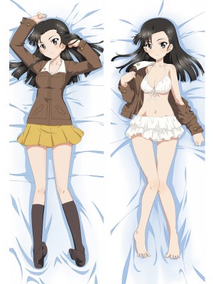 Girls Und Panzer Kinuyo Nishi Anime Dakimakura Pillow Cover