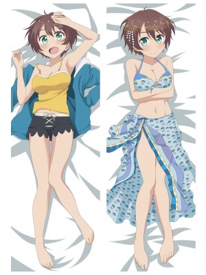 New Game! Shinoda Hajime Anime Dakimakura Pillow Case H3754