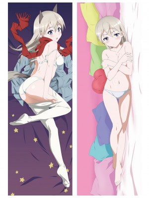 Strike Witches Eila Ilmatar Juutilainen Anime Dakimakura Pillow Case 