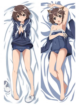 New Strike Witches/Brave Witches Miyafuji Yoshika Dakimakura Pillow Case Cover Hugging Body