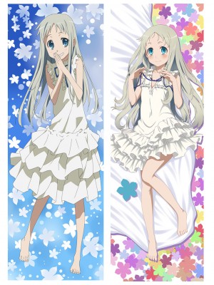 New Anohana, The Flower We Saw That Day - Meiko Honma Anime Dakimakura Pillow Cover