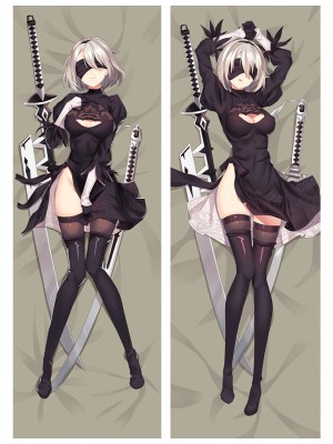 New Game NieR Automata YoRHa 2B Dakimakura Hugging Body Pillow Case Cover
