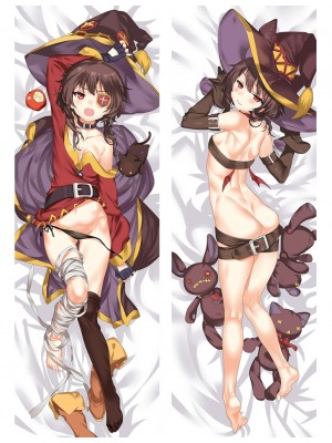 New KonoSuba God's Blessing On This Wonderful World! Megumin Anime Dakimakura Body Pillow Cover