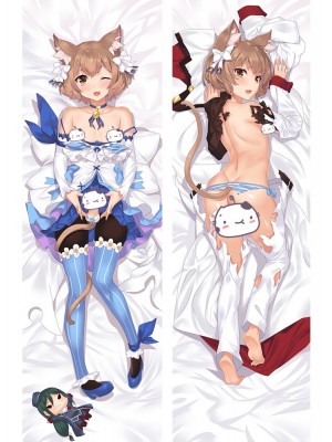 Re:Zero Felix Argyle With Double Sides Zipper as a girlfriend wife Anime Dakimakura Pillow Cover