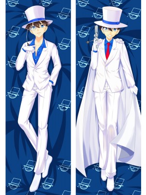 Detective Conan Phantom Thief Kid With Double Sides Zipper as a boyfriend Anime Dakimakura Pillow Cover
