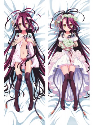 No Game No Life Shiro Anime Dakimakura Pillow Cover