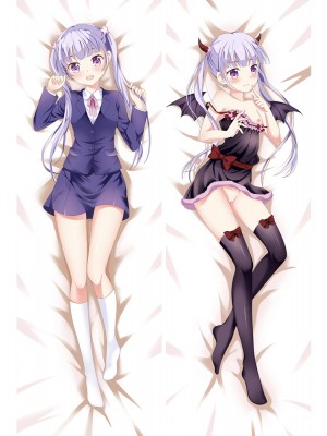 Anime New Game! Suzukaze Aoba Pillow Case Cover Dakimakura Hugging Body