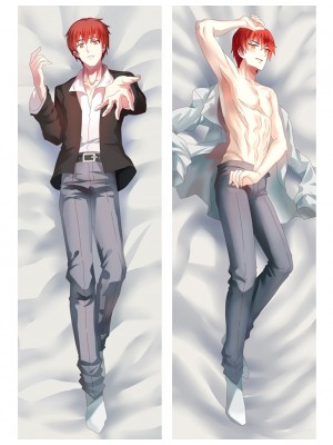 Assassination Classroom Karma Shoto With Double Sides Zipper as a boyfriend Anime Dakimakura Pillow Cover