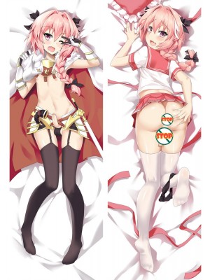 Fate/Apocrypha Astolfo With Double Sides Zipper as a girlfriend wife Anime Dakimakura Pillow Cover
