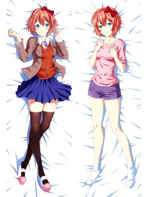 Doki Doki Literature Club! Sayori Anime Dakimakura Pillow Cover