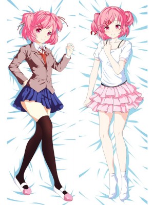 Doki Doki Literature Club! Natsuki Anime Dakimakura Pillow Cover