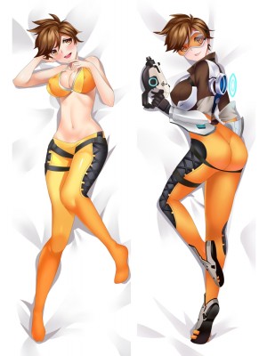 Overwatch Tracer Anime Dakimakura Hugging Pillow Cover
