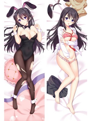 Rascal Does Not Dream of Bunny Girl Senpai Mai Sakurajima Anime Dakimakura Pillow Cover