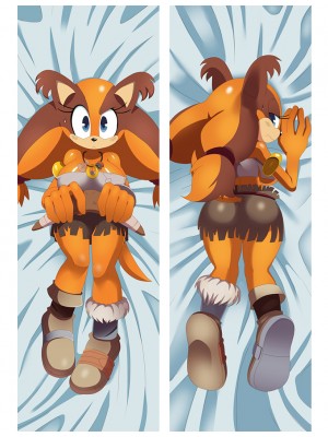 Sonic The Hedgehog Sticks The Badger Anime Dakimakura Hugging Pillow Cover