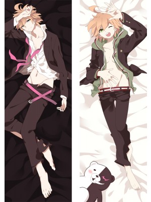 Danganronpa: Trigger Happy Havoc Naegi Makoto Anime Dakimakura Pillow Cover
