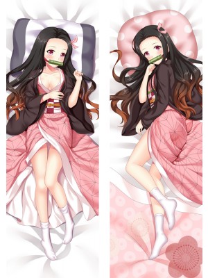 Demon Slayer: Kimetsu no Yaiba Kamado Nezuko Anime Dakimakura Pillow Cover