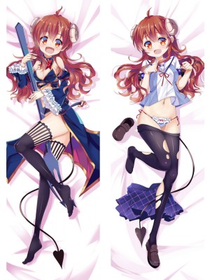 The Demon Girl Next Door Shadow Mistress Shamiko Anime Dakimakura Pillow Cover