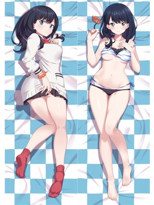 SSSS. GRIDMAN Takarada Rikka With Double Sides Zipper as a girlfriend wife Anime Dakimakura Pillow Cover