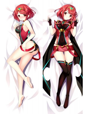 Xenoblade Chronicles 2 Homura Pyra Anime Dakimakura Pillow Cover H3876-A