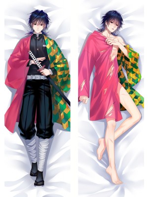 Demon Slayer: Kimetsu no Yaiba Tomioka Giyuu Anime Dakimakura Pillow Cover