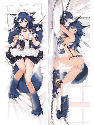 Granblue Fantasy Magic Wolf Fenrir Anime Dakimakura Pillow Cover