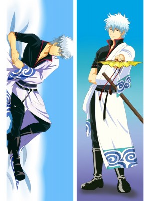 Gin Tama Sakata Gintoki BL Male Anime Dakimakura Pillow Cover