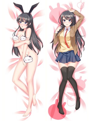 Rascal Does Not Dream of Bunny Girl Senpai Anime Dakimakura Pillow Cover H3886-B