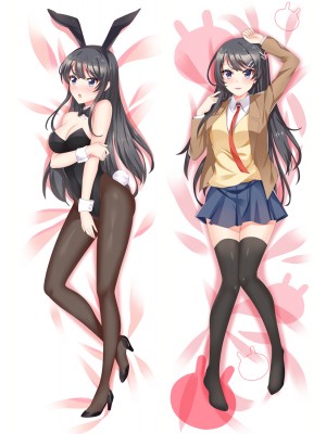Rascal Does Not Dream of Bunny Girl Senpai Anime Dakimakura Pillow Cover H3886-A