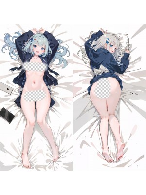 Virtual Youtuber Gawr Gura Anime Dakimakura Body Pillow Cover