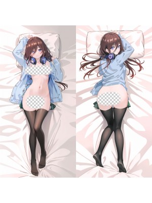 The Quintessential Quintuplets Miku Nakano Anime Dakimakura Body Pillow Cover