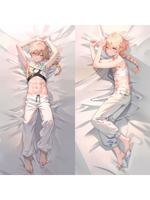 Genshin Impact Aether Anime Dakimakura Body Pillow Cover