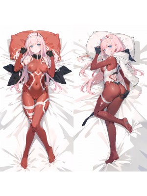 Darling in the Franxx Code: 002 Zero Two Anime Dakimakura Body Pillow Cover