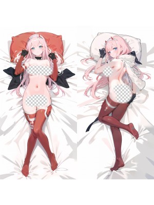 Darling in the Franxx Code: 002 Zero Two Anime Dakimakura Body Pillow Cover