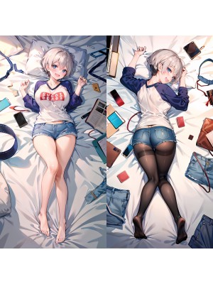 Uzaki-chan Wants to Hang Out! Hana Uzaki Anime Dakimakura Body Pillow Cover