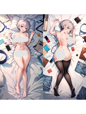 Uzaki-chan Wants to Hang Out! Hana Uzaki Anime Dakimakura Body Pillow Cover