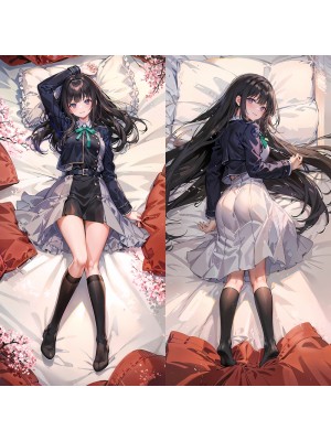 Lycoris Recoil Inoue Takina Anime Dakimakura Body Pillow Cover