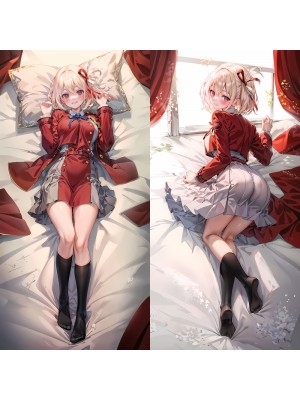 Lycoris Recoil Chisato Nishikigi Anime Dakimakura Body Pillow Cover