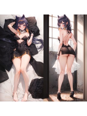 Virtual YouTuber Ninomae Ina'nis Anime Dakimakura Body Pillow Cover
