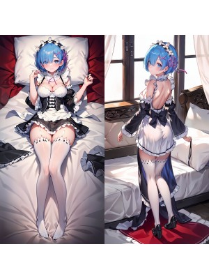 Re:Zero Emilia Anime Dakimakura Body Pillow Cover