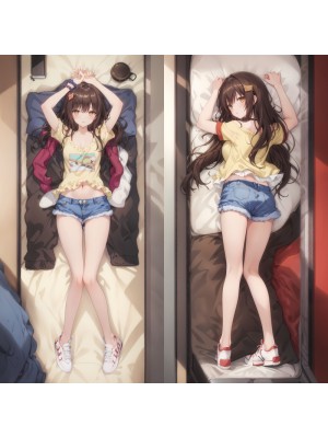 To Love-Ru Yuuki Mikan Anime Dakimakura Body Pillow Cover
