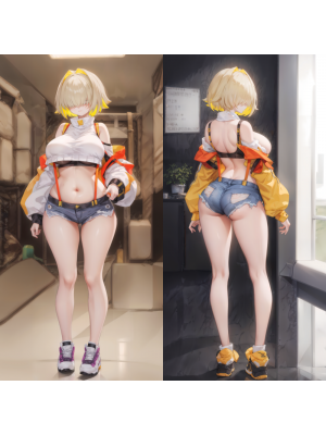 Goddess of Victory: Nikke Elegg Anime Dakimakura Body Pillow Cover