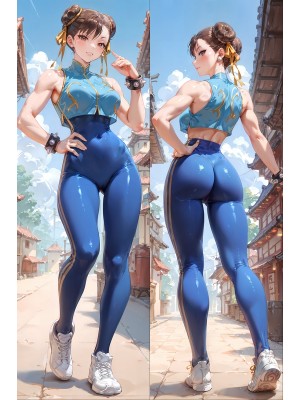 Street Fighter Chun-Li Anime Dakimakura Body Pillow Cover