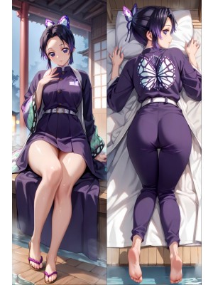 Demon Slayer: Kimetsu no Yaiba Shinobu Kocho Anime Dakimakura Body Pillow Cover
