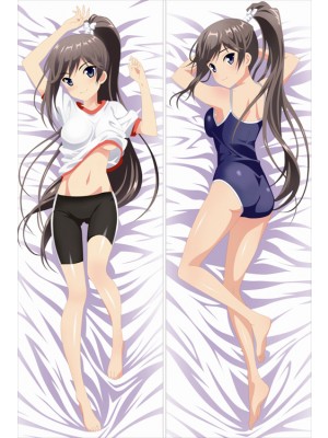 The 'Hentai' Prince and the Stony Cat Tsukiko Tsutsukakushi Anime Dakimakura Pillow Cover