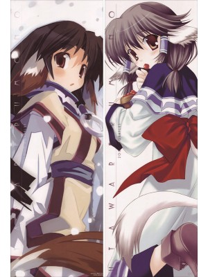 Utawarerumono Eruruu + Aruruu Anime Dakimakura Body Pillow Cover 