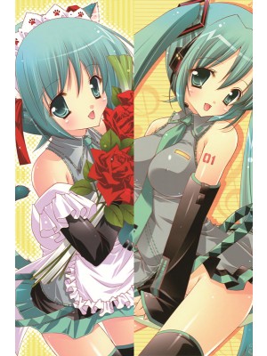 Hatsune Miku Anime Dakimakura Body Pillow Cover 