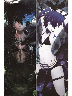 Black Rock Shooter Anime Dakimakura Body Pillow Cover 