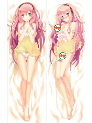 Luka Megurine Anime Dakimakura Body Pillow Cover 
